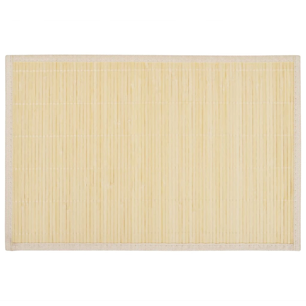 6er Set Bambus Platzdeckchen 30x45 cm