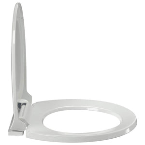 Toilettensitz mit Absenkautomatik Weiß Oval
