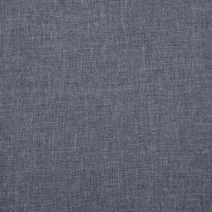 Sofa 2-Sitzer Stoff Dunkelgrau