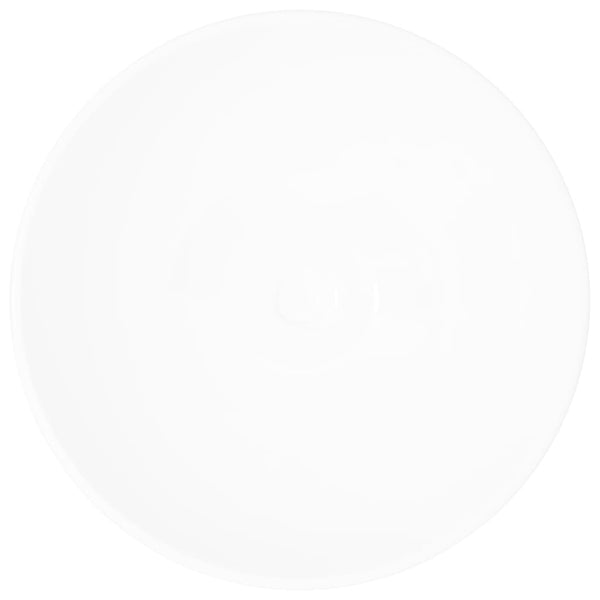 vidaXL Ceramic Wash Basin White Round
