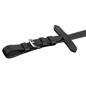 Leder Trense mit Zügeln und Gebiss Schwarz