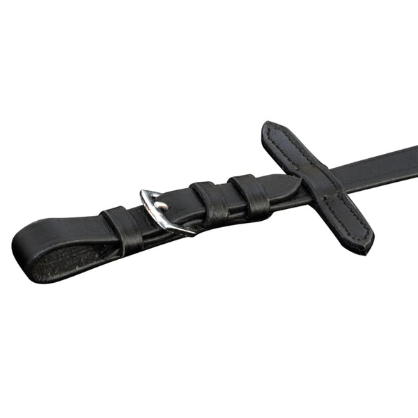 Leder Trense mit Zügeln und Gebiss Schwarz