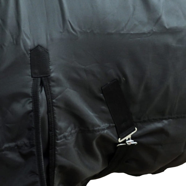 Fleece Pferdedecke Doppellagig 145 cm Schwarz