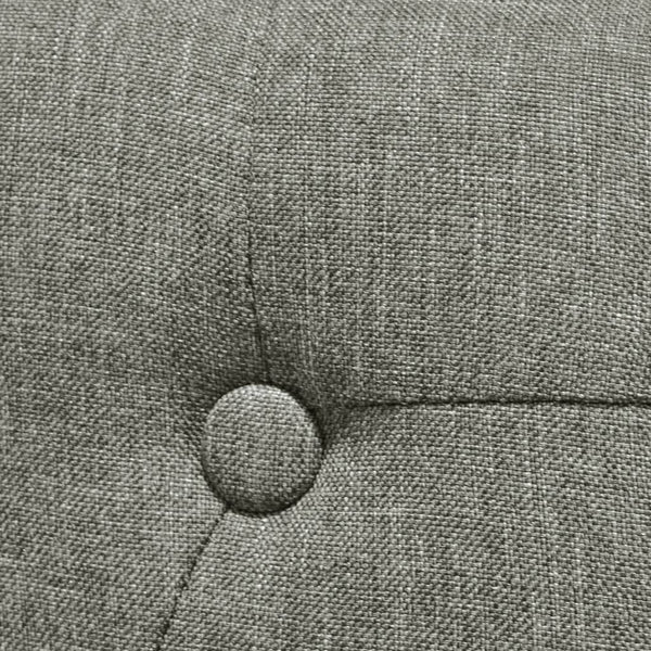 vidaXL Dining Chairs 4 pcs. Grey Fabric