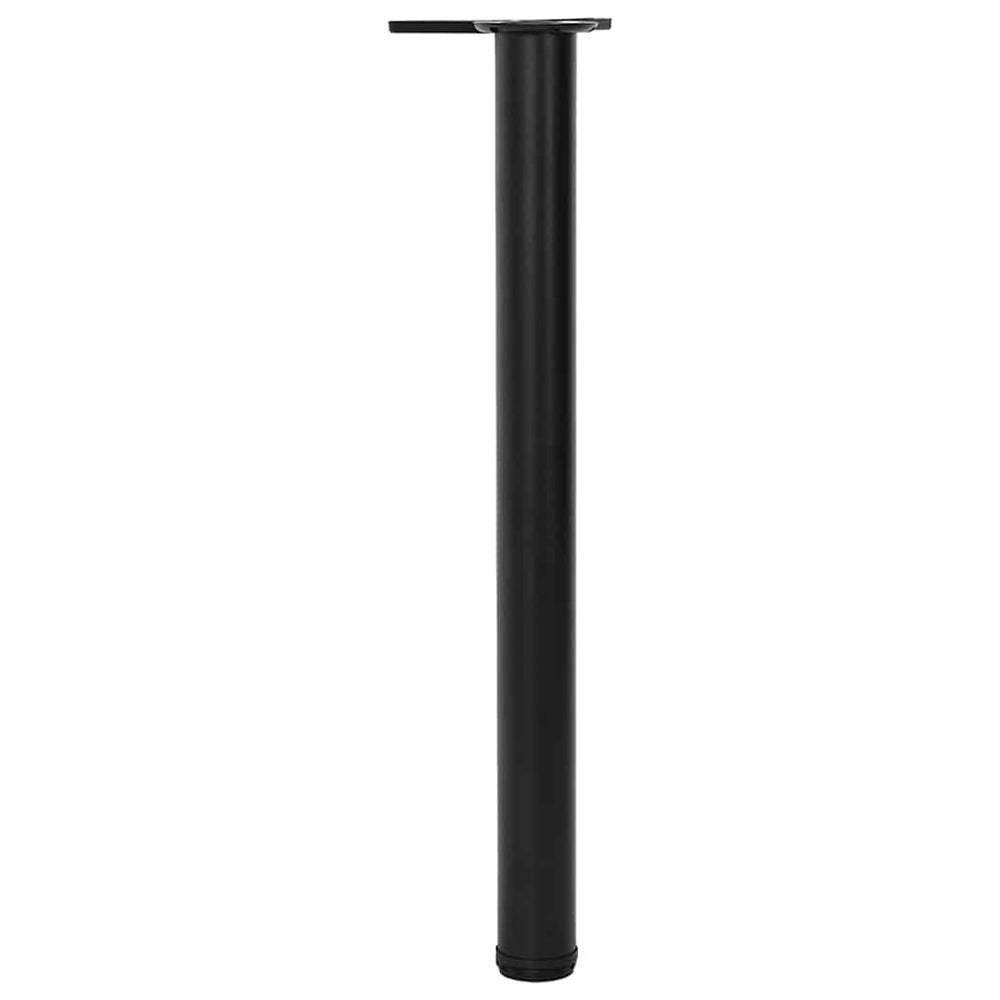 Höhenverstellbare Tischbeine Schwarz, 4er Set