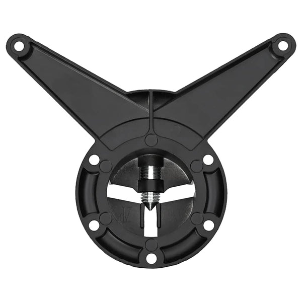 4x höhenverstellbares Tischbein Schwarz 710 mm