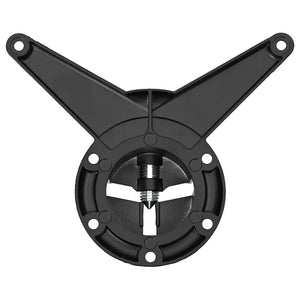 4 höhenverstellbare Tischbeine Schwarz 1100 mm