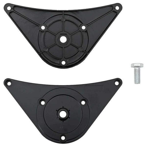 4x höhenverstellbares Tischbein Schwarz 710 mm