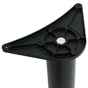 4x höhenverstellbares Tischbein Schwarz 1100 mm