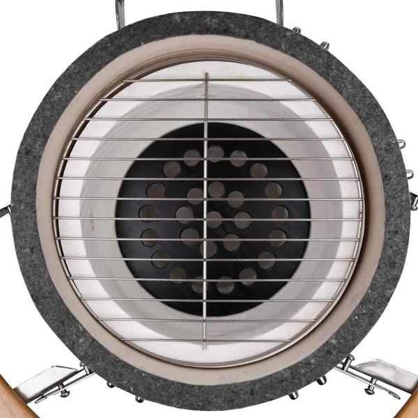 Kamado Grill BBQ Smoker Keramik 33 cm
