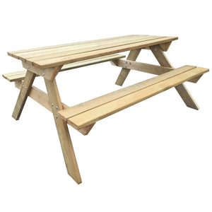 Holz Picknicktisch 150 cm