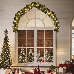 Weihnachtsgirlande mit LED-Leuchten 5m