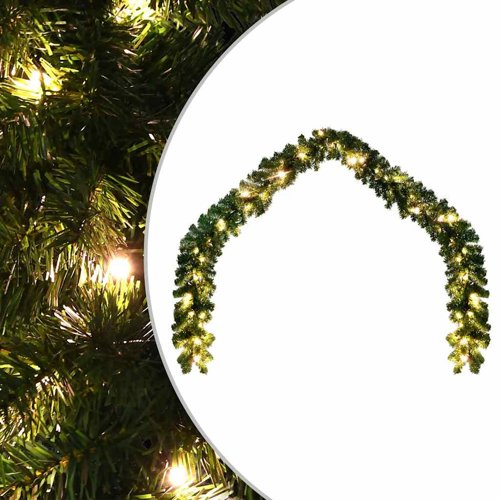 Weihnachtsgirlande mit LED Lichtern - 10 m