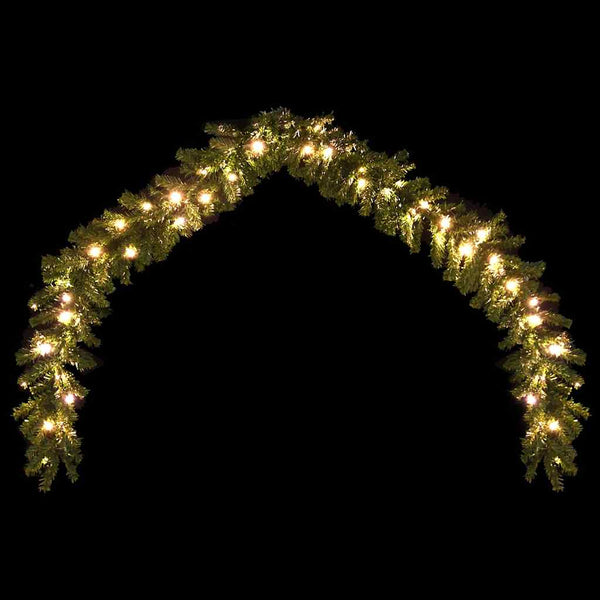 Weihnachtsgirlande mit LED Lichtern - 10 m