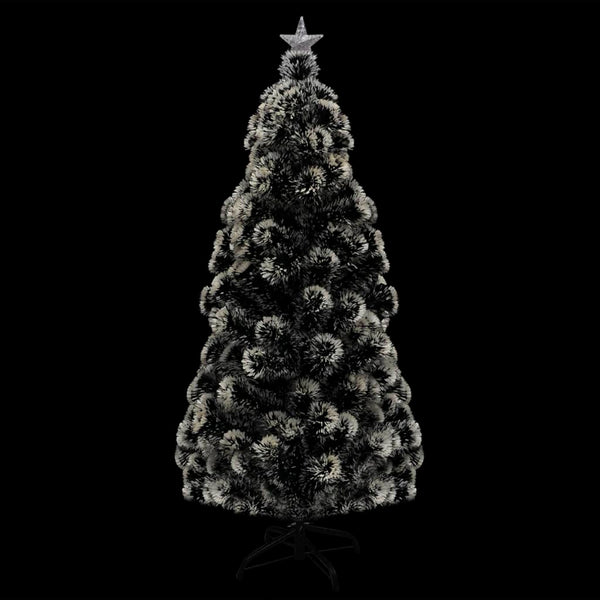 Vorbeleuchteter Weihnachtsbaum mit Ständer und LED 180 cm Glasfaser