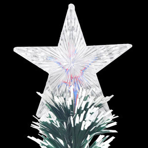 Vorbeleuchteter Weihnachtsbaum mit Ständer und LED 180 cm Glasfaser