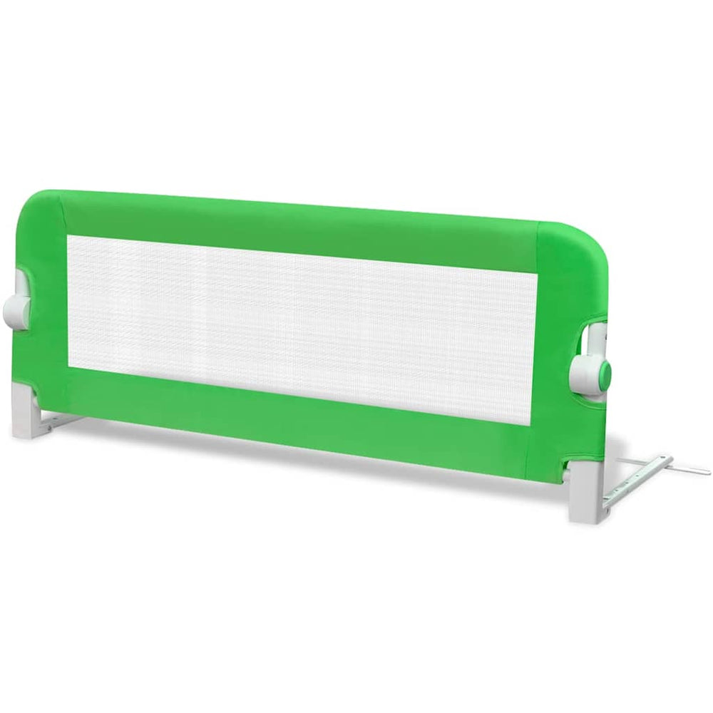 Barrière de lit de sécurité pour tout-petits 102x42 cm vert