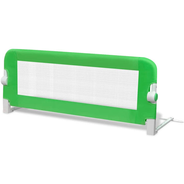 Barrière de lit de sécurité pour tout-petits 102x42 cm vert
