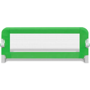 Barrière de lit de sécurité pour tout-petits 102x42 cm vert