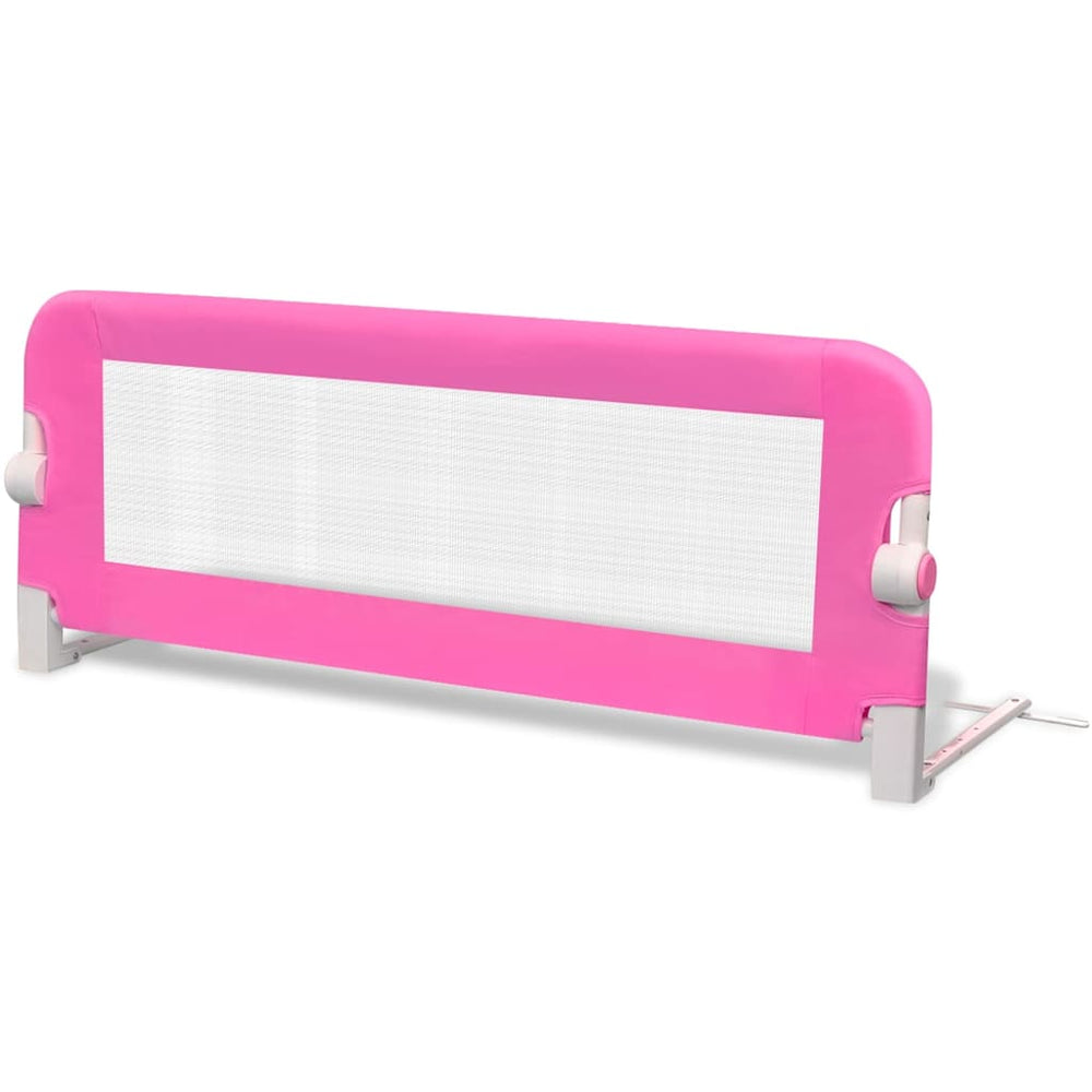 Barrière de lit de sécurité pour enfant 102x42 cm Rose