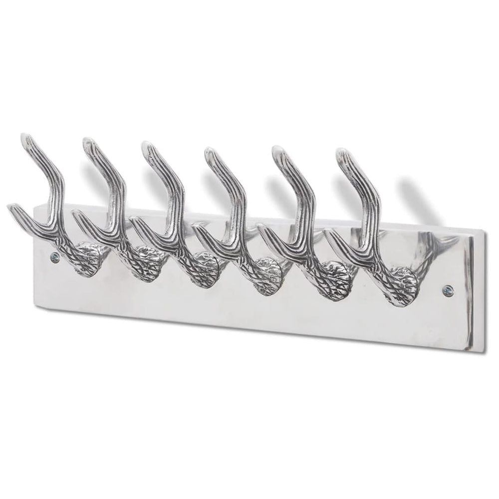 Aluminium Garderobenhaken Silber