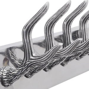 Aluminium Garderobenhaken Silber