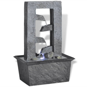 LED Zimmerbrunnen Polyresin