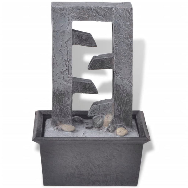 LED Zimmerbrunnen Polyresin