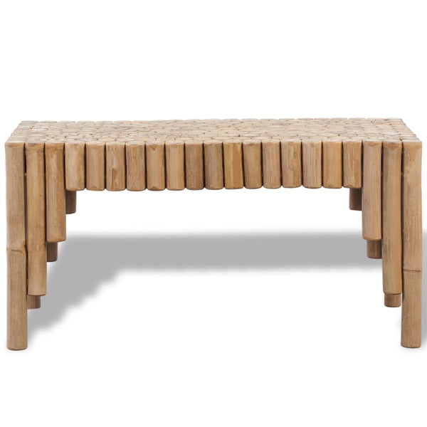 Couchtisch aus Bambus