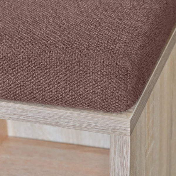 Schuhschrank Sitzbank Eiche 10 Fächer