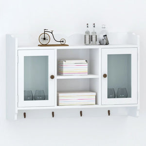 Hängeschrank Weiß MDF