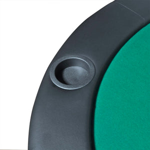 Faltbare Poker Tischauflage für 10 Spieler