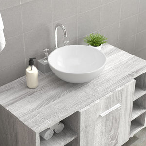 Waschbecken Weiß Keramik 28x28 cm