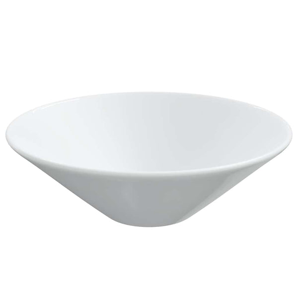 Waschbecken Set Weiß Keramik 42x42 cm (2 Stk.)