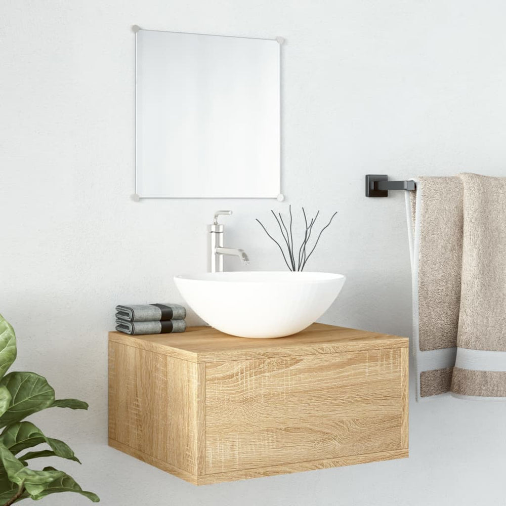 Badmöbel Set Eichen-Optik 2-teilig