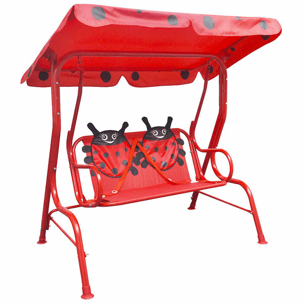 Rote Kinder Hollywoodschaukel