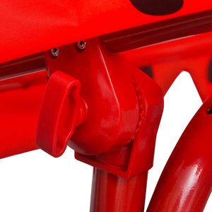 Rote Kinder Hollywoodschaukel