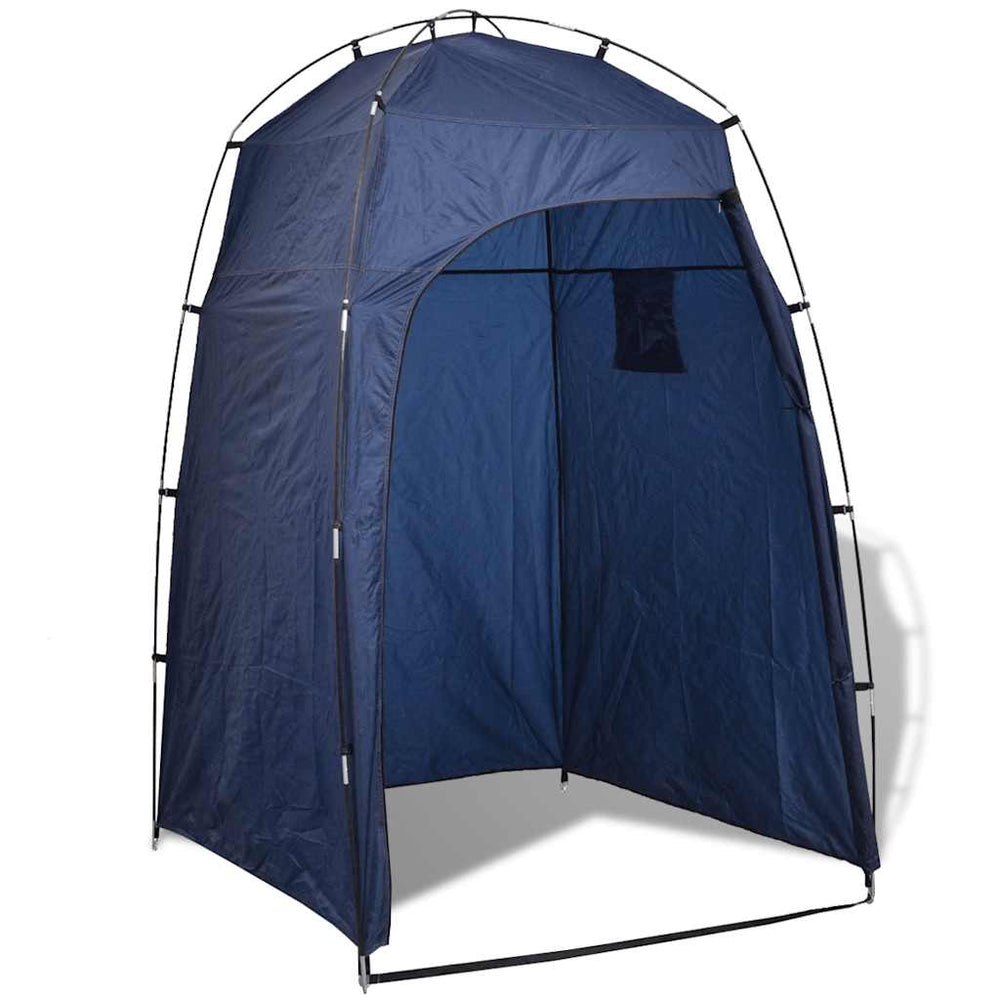 vidaXL Shower/Toilet/Changing Tent Blue