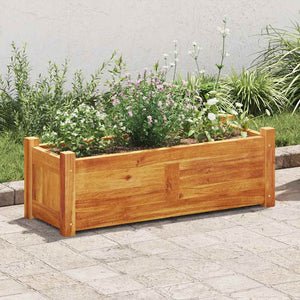 Akazienholz Hochbeet 76x27,6x25 cm
