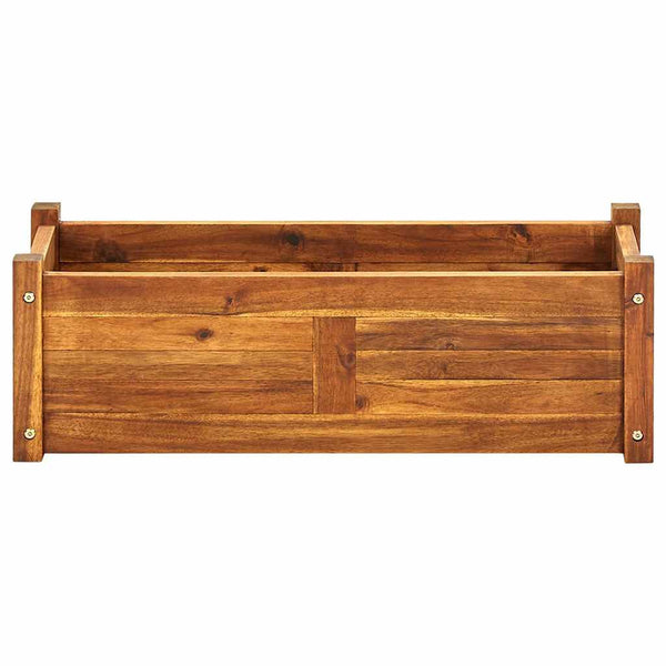 Akazienholz Hochbeet 76x27,6x25 cm