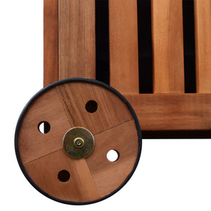 Garten Aufbewahrungsbox Holz 118 cm
