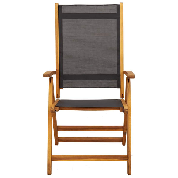Klappbare Gartenstühle 2er Set Akazie