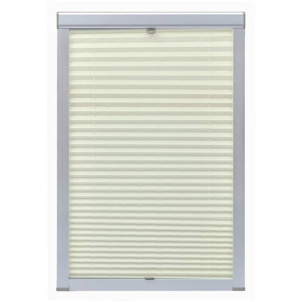 vidaXL Store plissé Crème P08/408