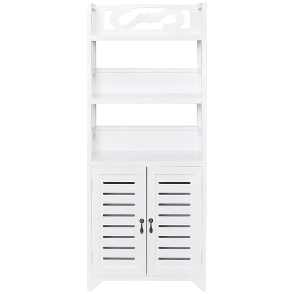 Badezimmerschrank Albuquerque Holz Weiß