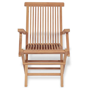 5-tlg. Garten-Essgruppe Klappbar Massivholz Teak