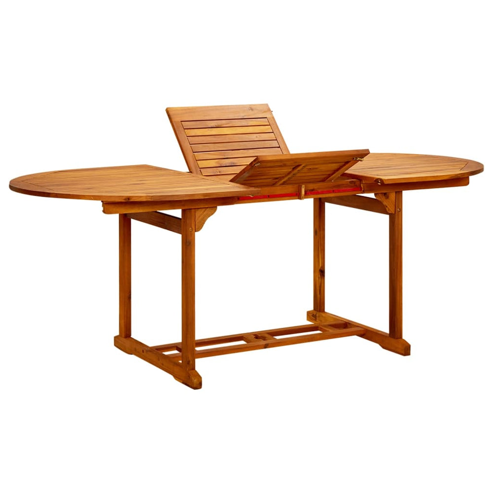 Akazienholz Gartentisch, 150-200 cm