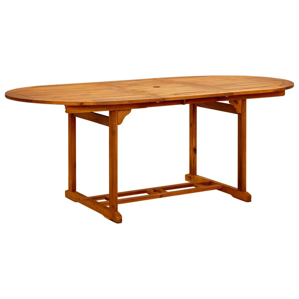 Akazienholz Gartentisch, 150-200 cm