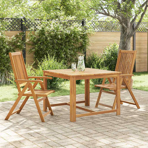 Klappbare Gartenstühle 2er Set Akazie