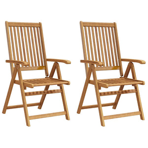 Klappbare Gartenstühle 2er Set Akazie