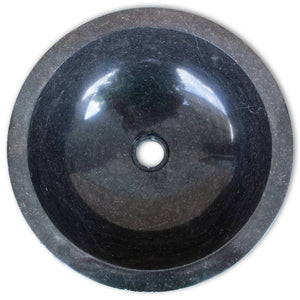 Schwarzes Marmor Waschbecken - 40cm